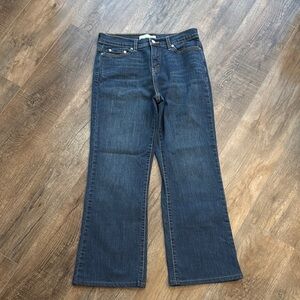Levi's‎ 512 Women’s Size 10P short Perfectly Slimming Boot Cut Jeans Hemmed